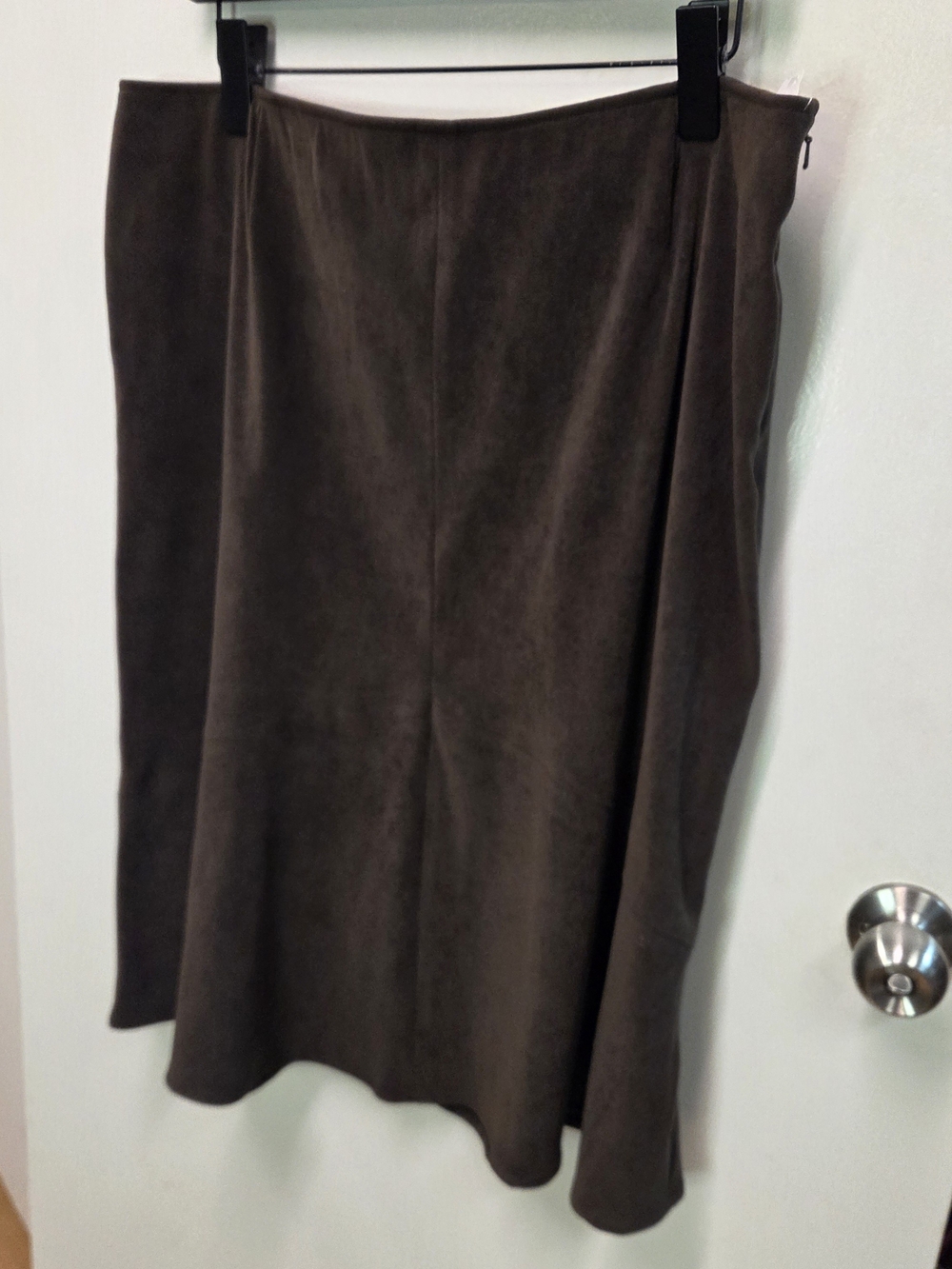 Vintage 90s Jessica Brown Midi A-Line Skirt Size 16